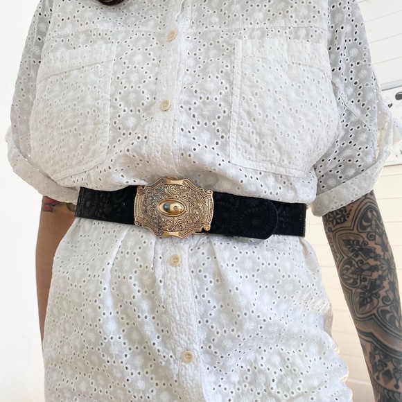 Petits moments Accessories - Petits moments Paisley clip belt